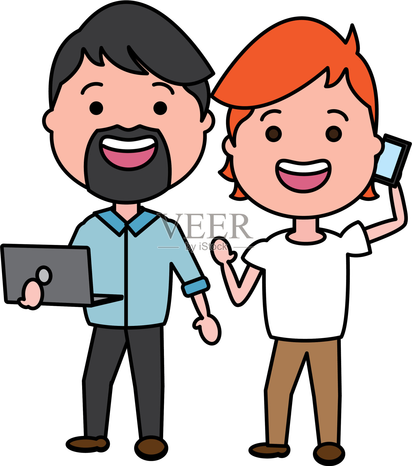 人技术设备设计元素图片