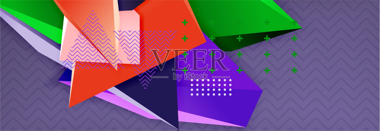 抽象的背景彩色的最小抽象插画图片素材