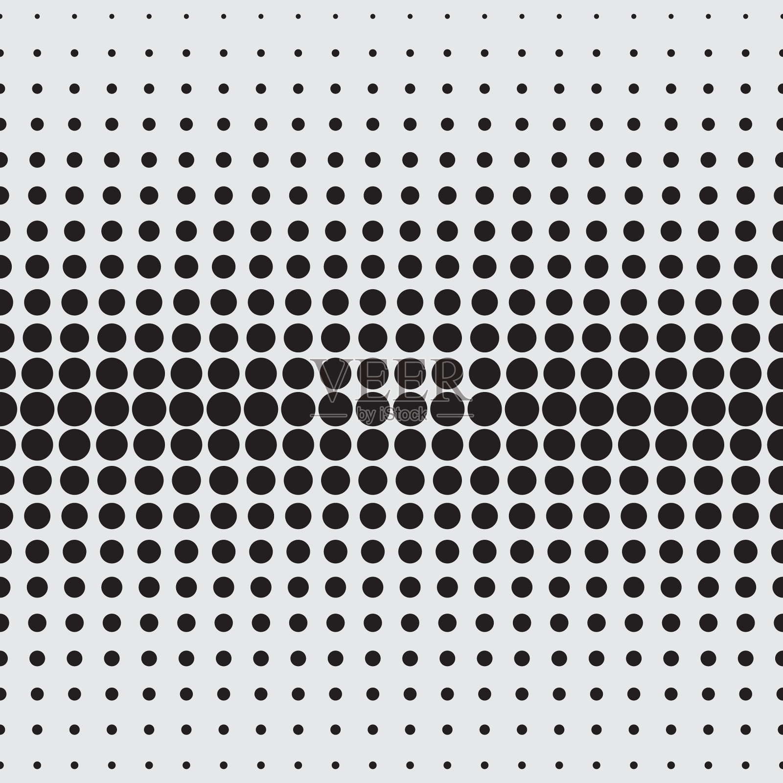 白色背景上的半色调点插画图片素材