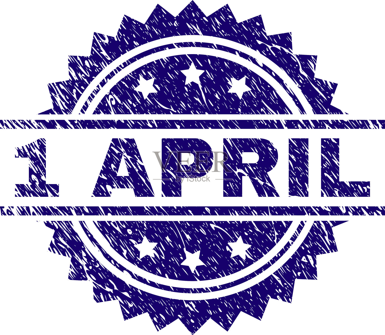 垃圾纹理1四月邮票印章插画图片素材