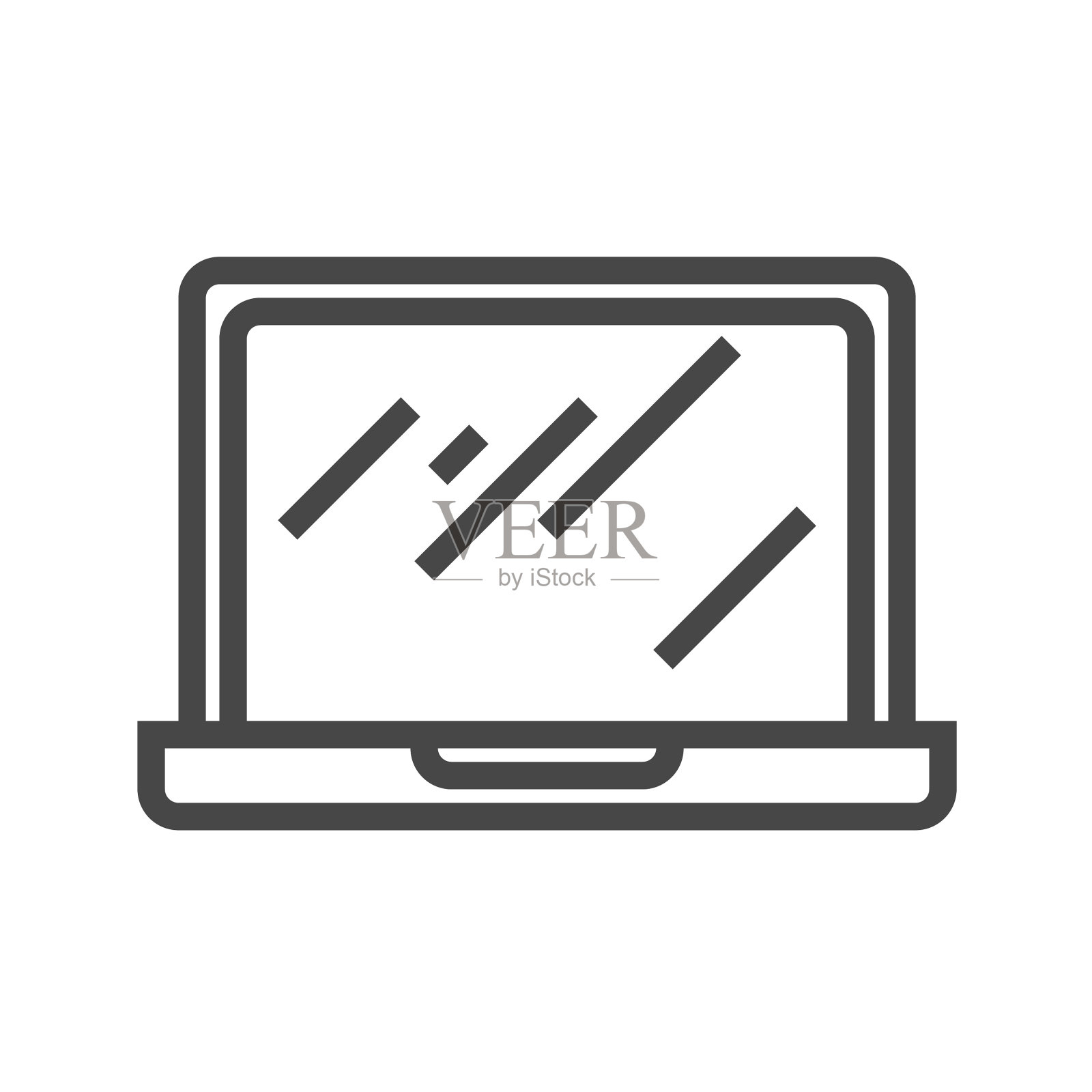 笔记本细线图标图标素材