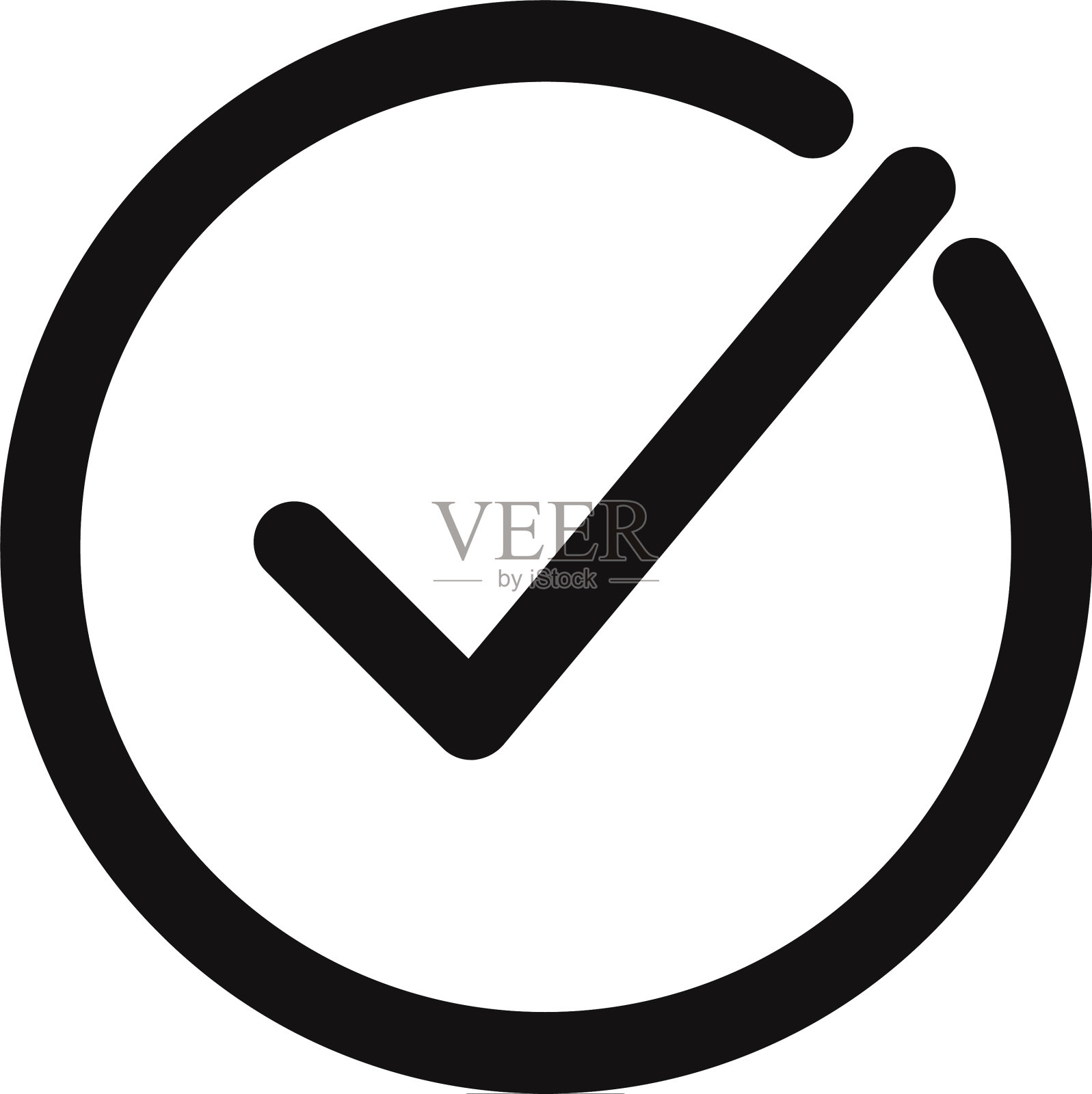 检查标记，图标，正确的标记图标素材