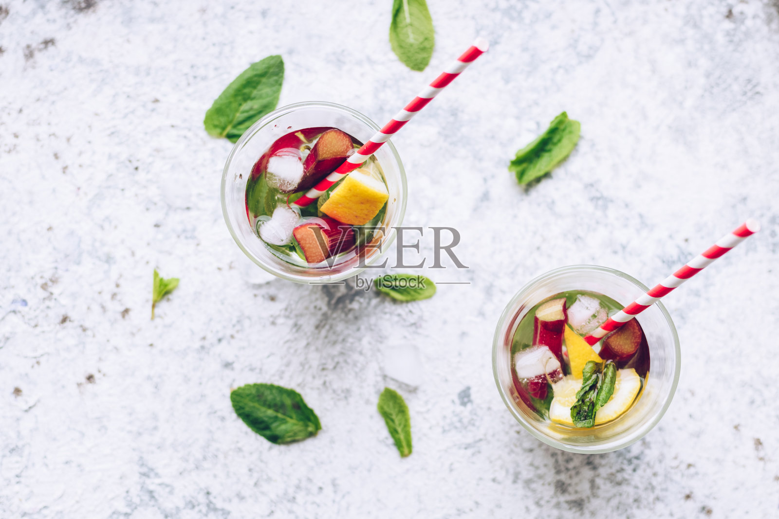 大黄夏日提神饮料照片摄影图片