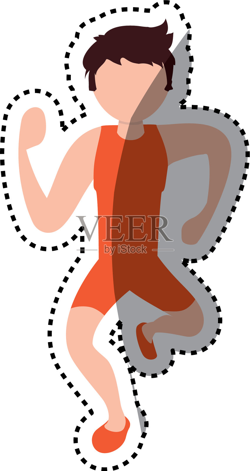 健身生活方式设计元素图片