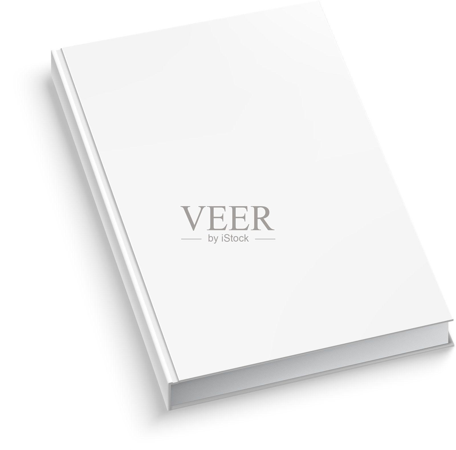 白色的书在白色的桌子上设计元素图片