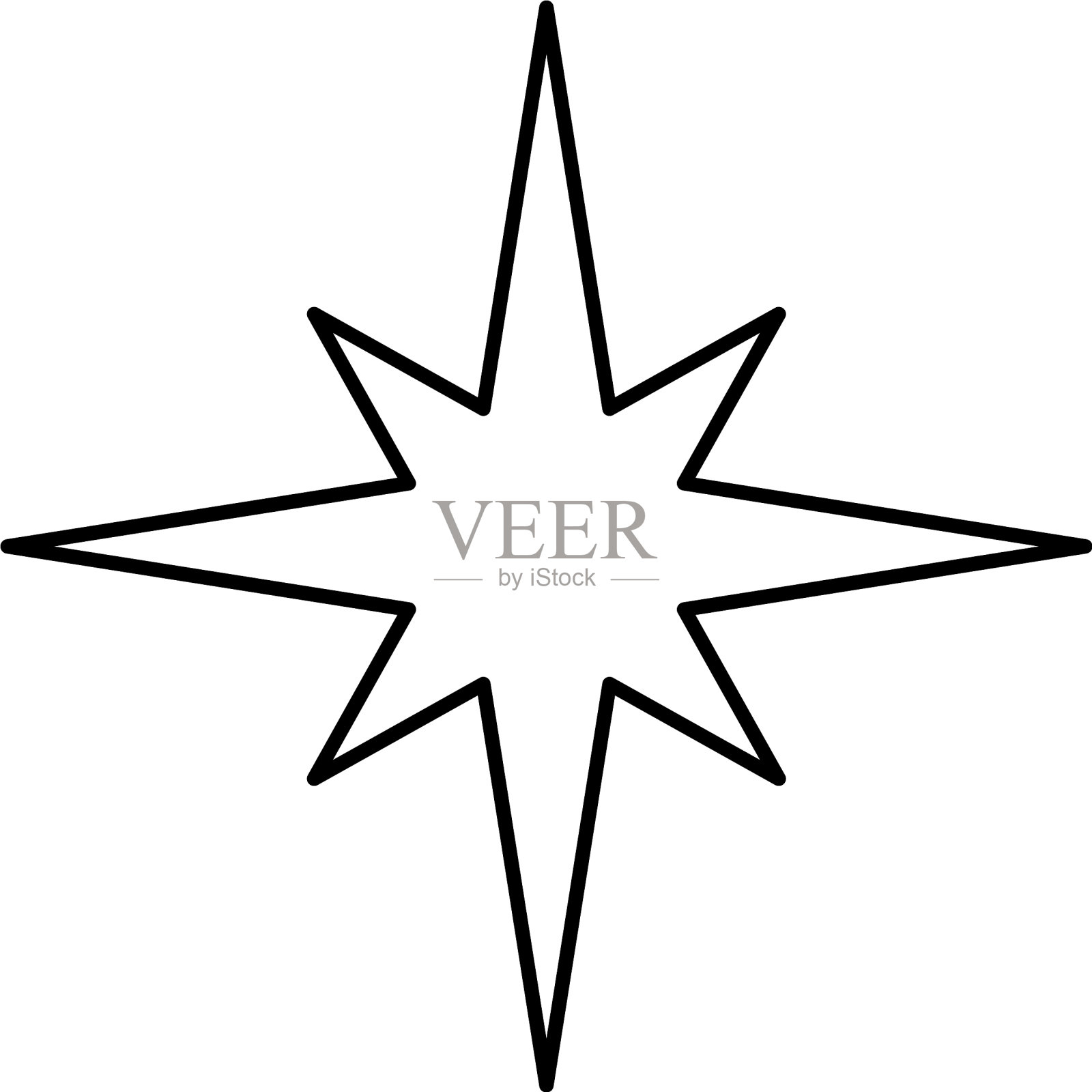 圣诞装饰符号图标素材