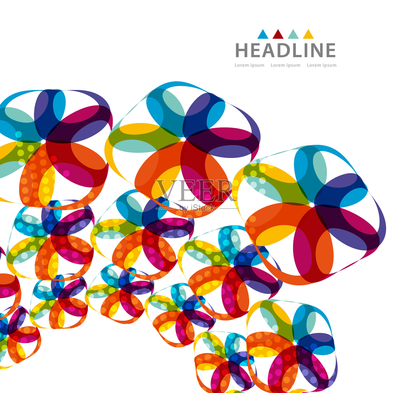 宣传册页眉布局模板设计模板素材