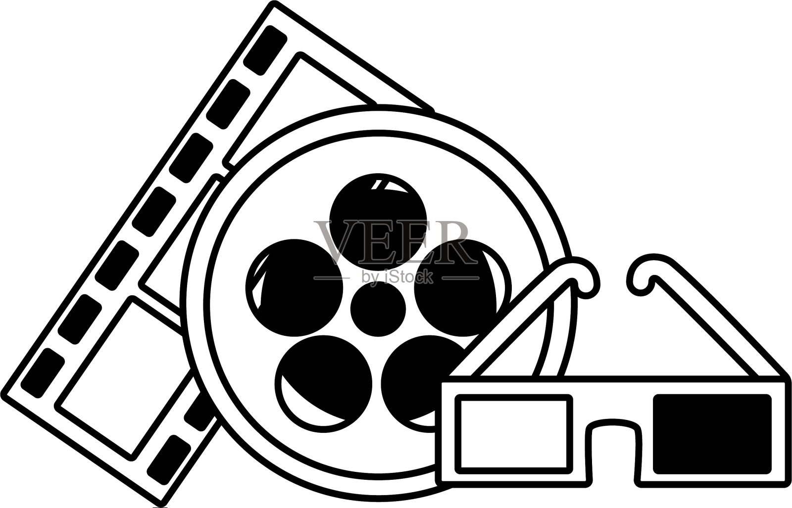 影院电影设计设计元素图片