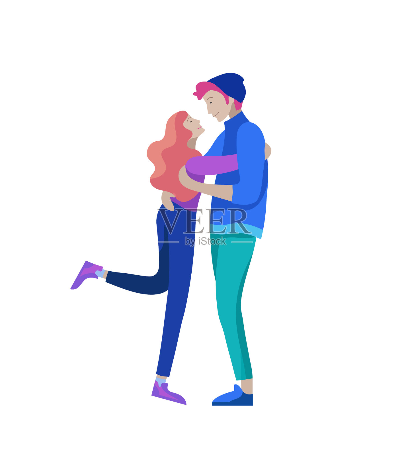 人们喜欢朋友和情侣设计元素图片