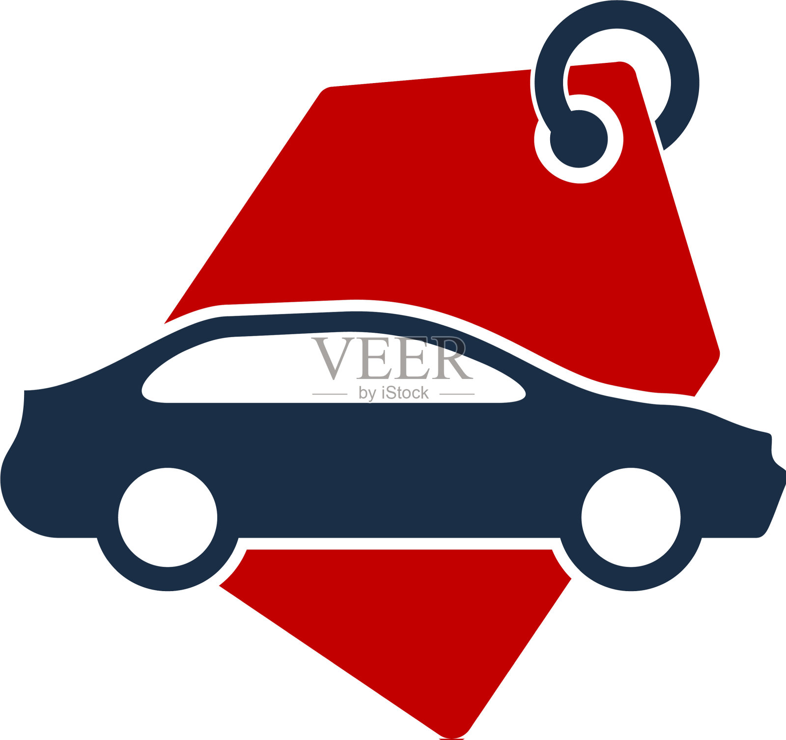 汽车购物标志图标设计设计元素图片