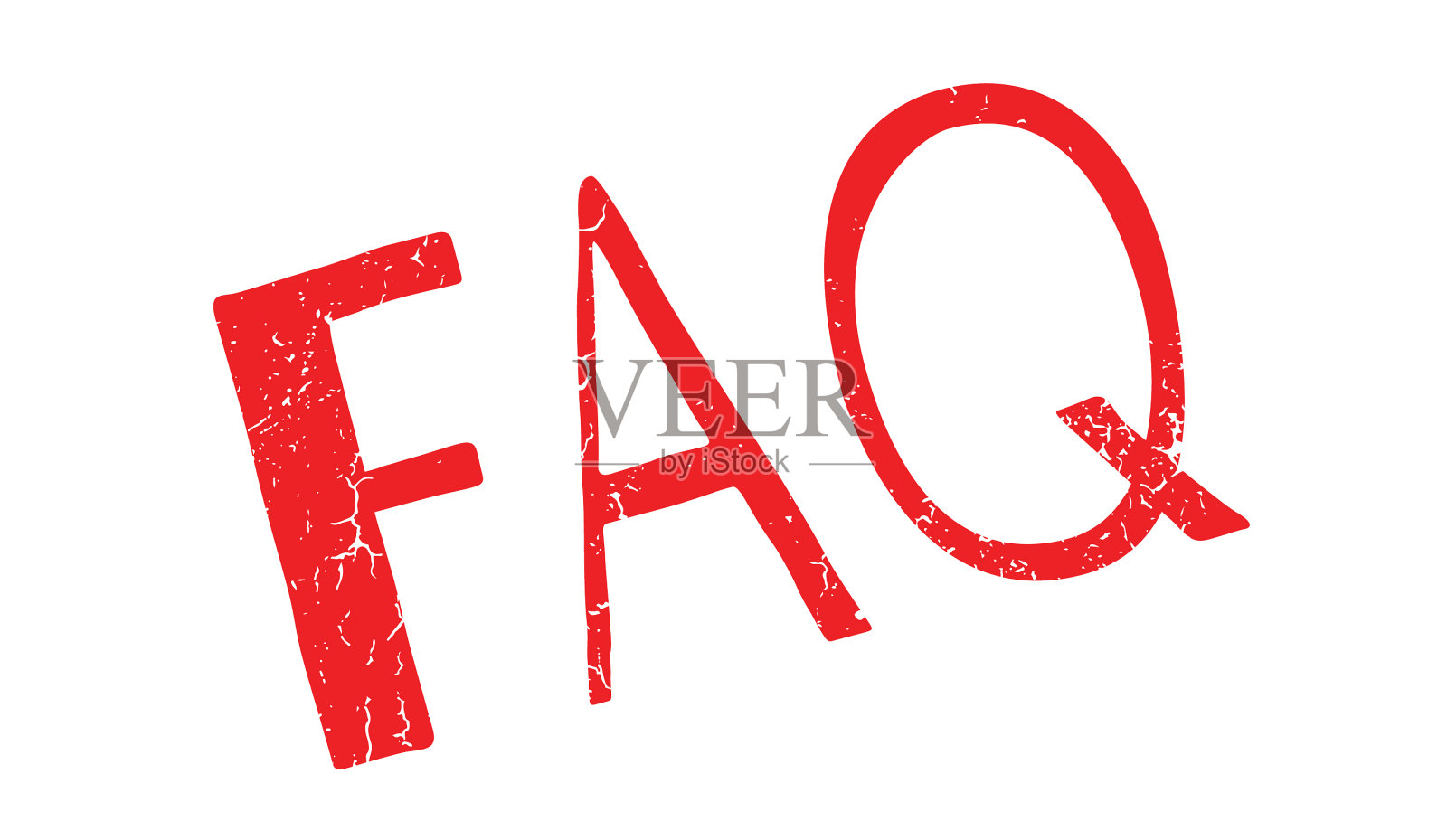 faq橡皮图章设计元素图片