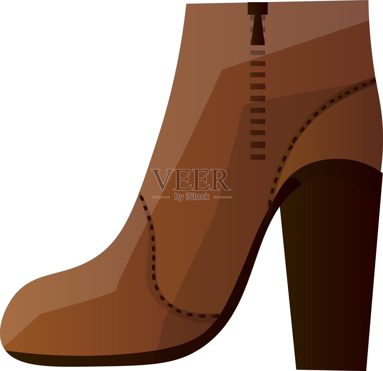 现代时尚休闲鞋的每一天设计元素图片