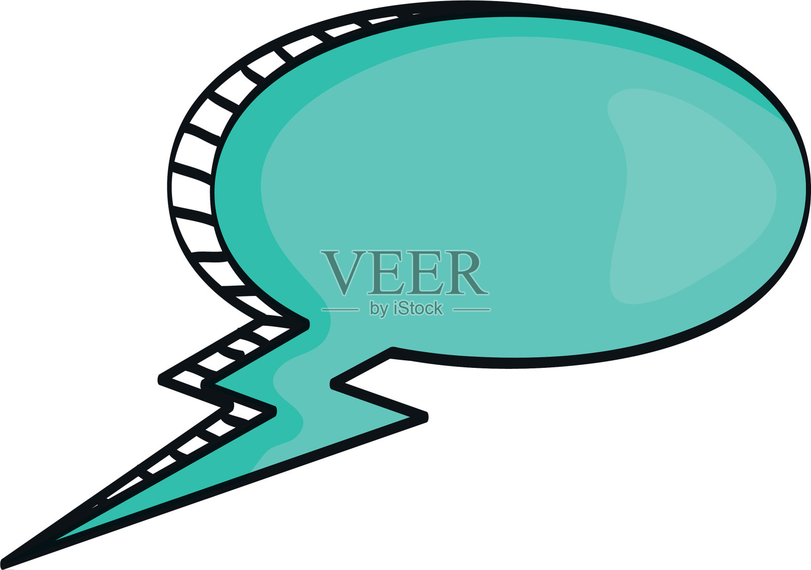 语音气泡信息与浮雕画设计元素图片