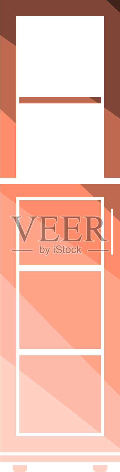 狭窄的内阁图标设计元素图片