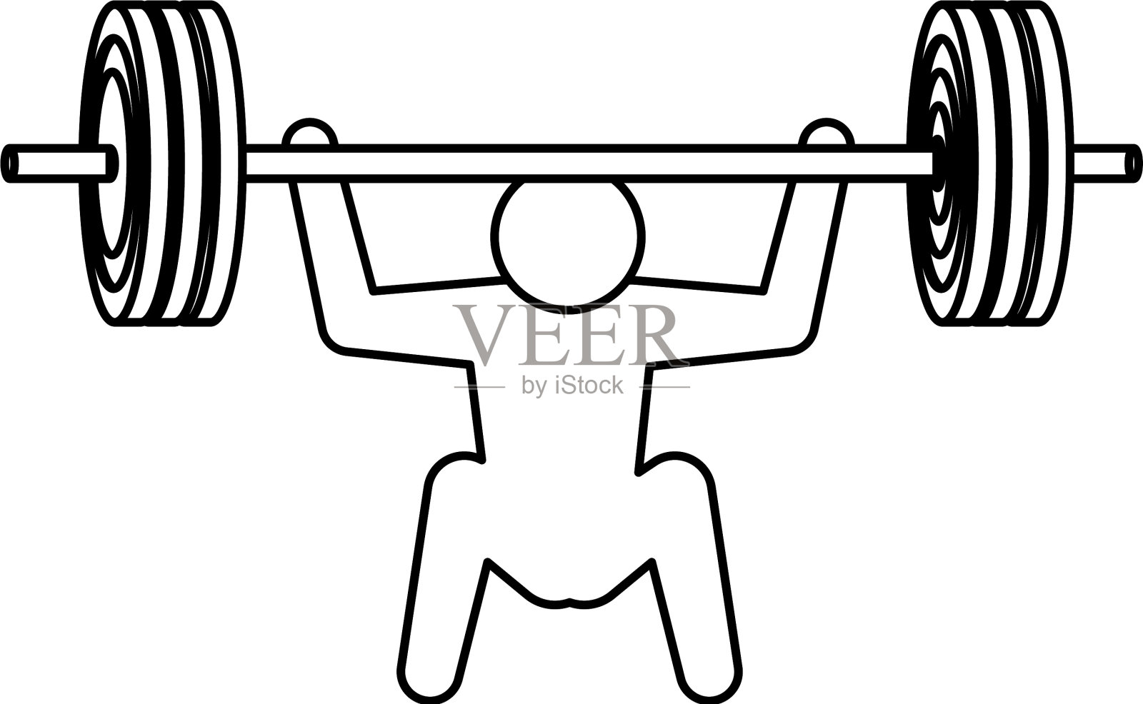 健身生活方式设计元素图片