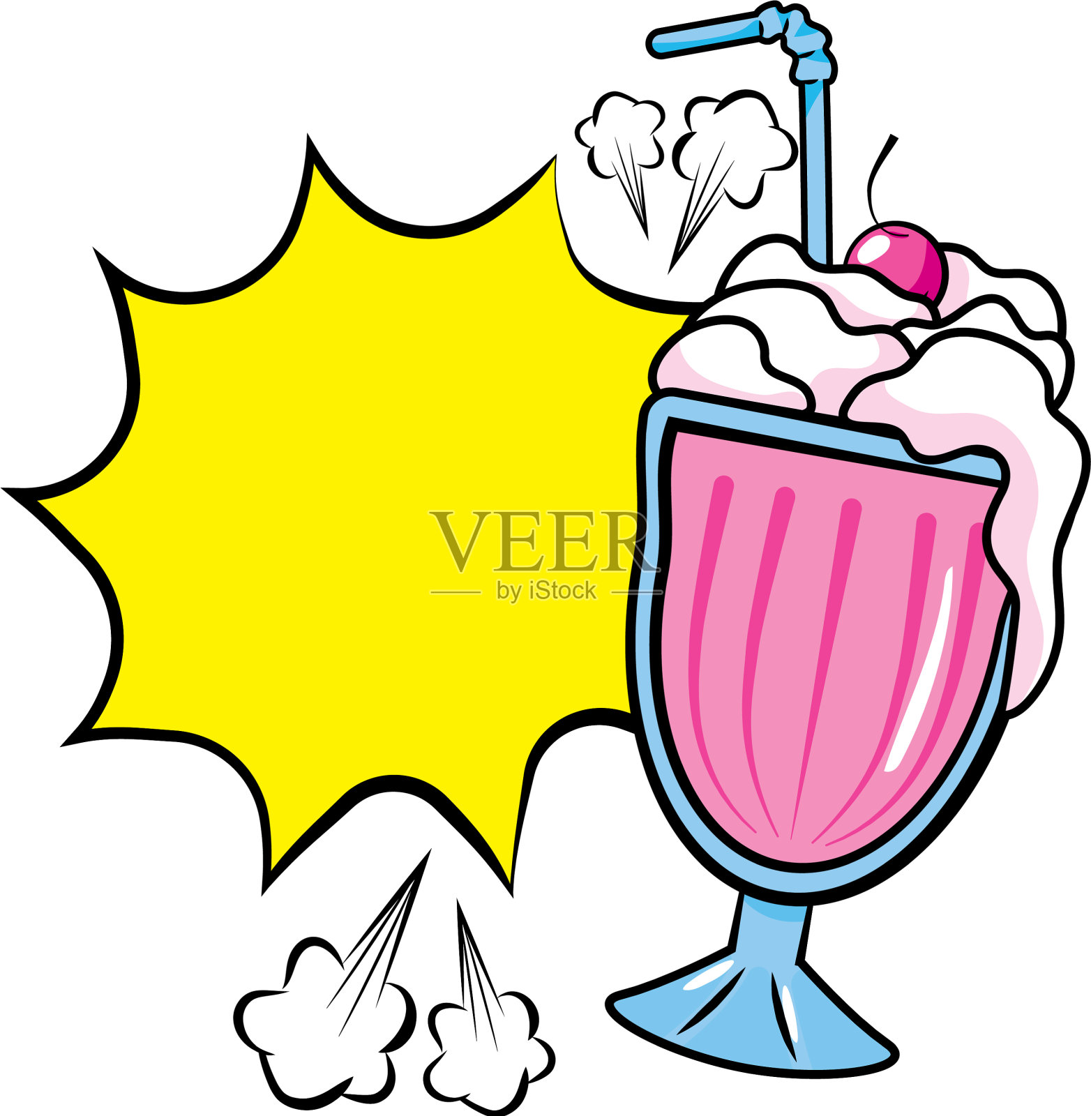 波普艺术漫画设计元素图片