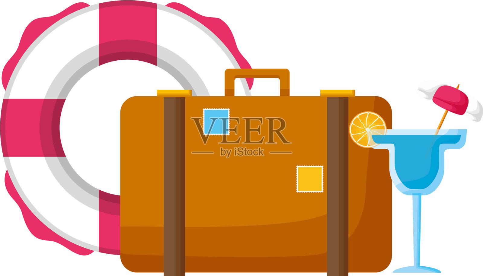 夏天的节日图标素材