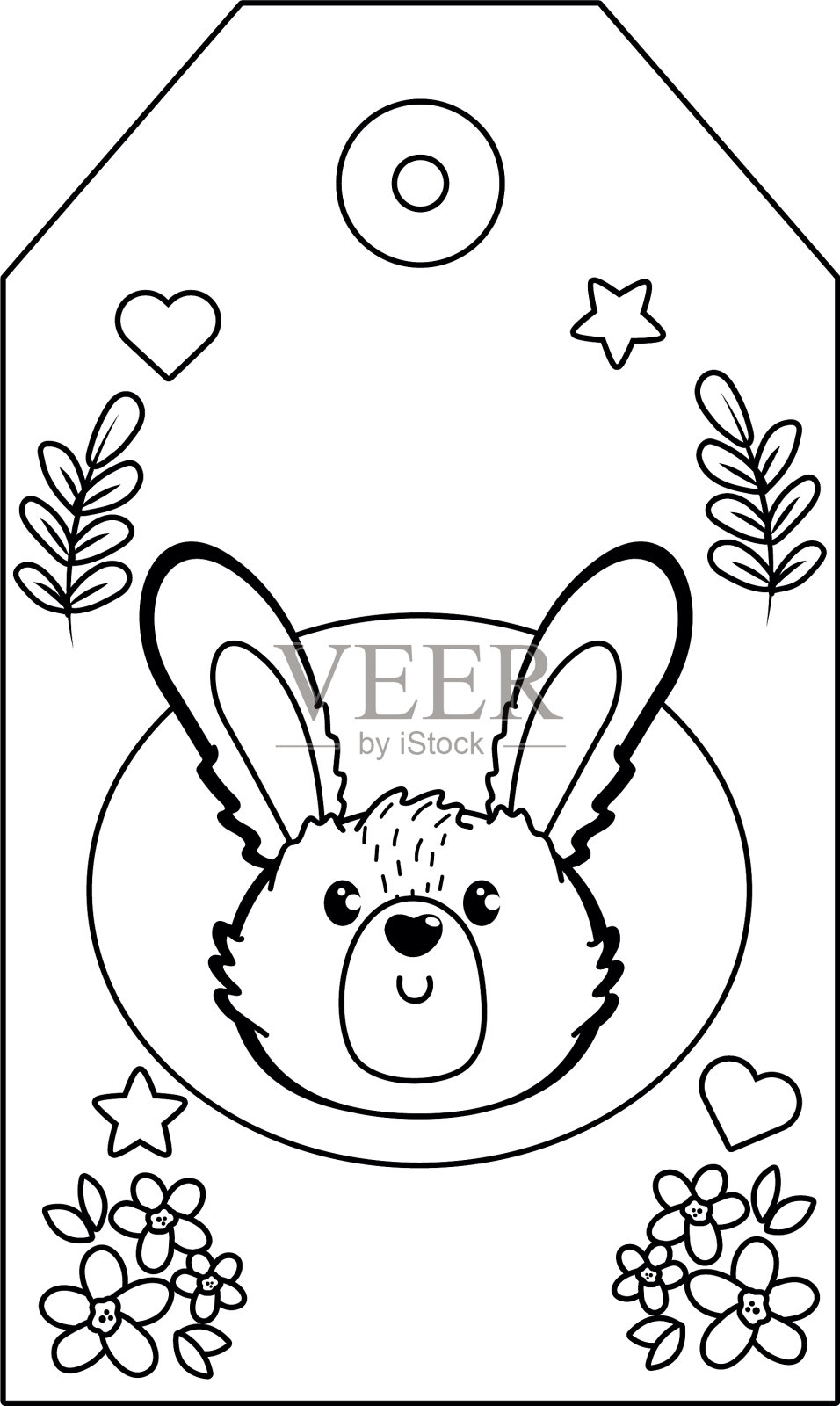 兔子卡通设计设计元素图片