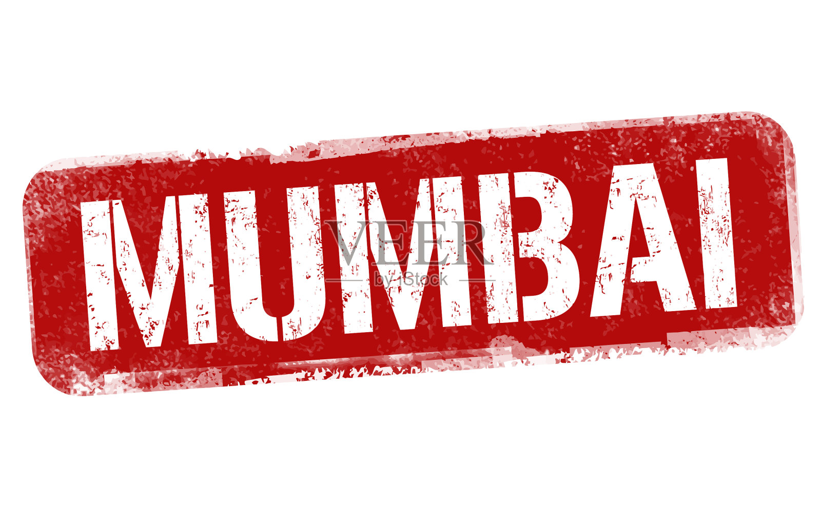 孟买标志或邮票设计元素图片