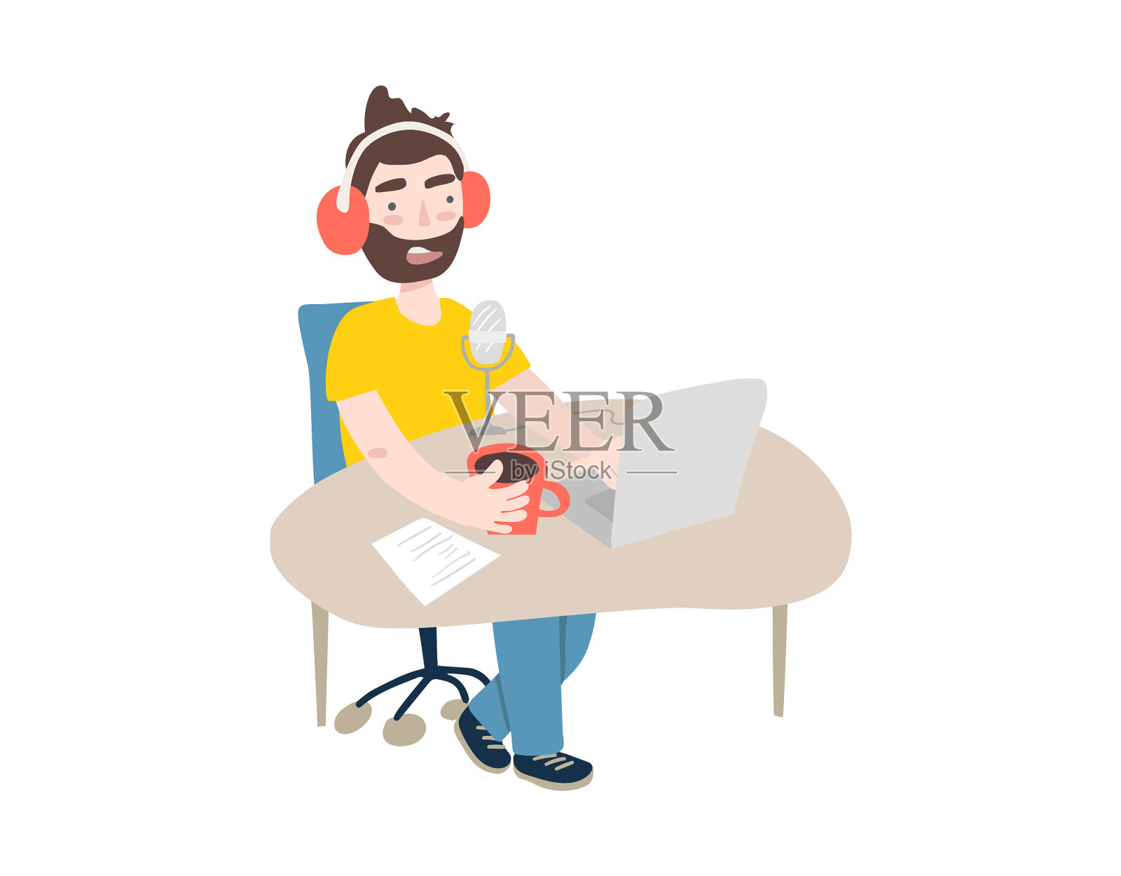 孤立的卡通设计元素图片