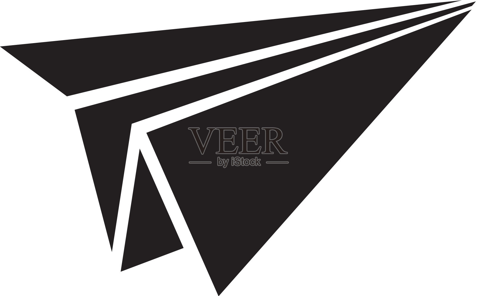 纸平面图标图形设计模板孤立设计元素图片