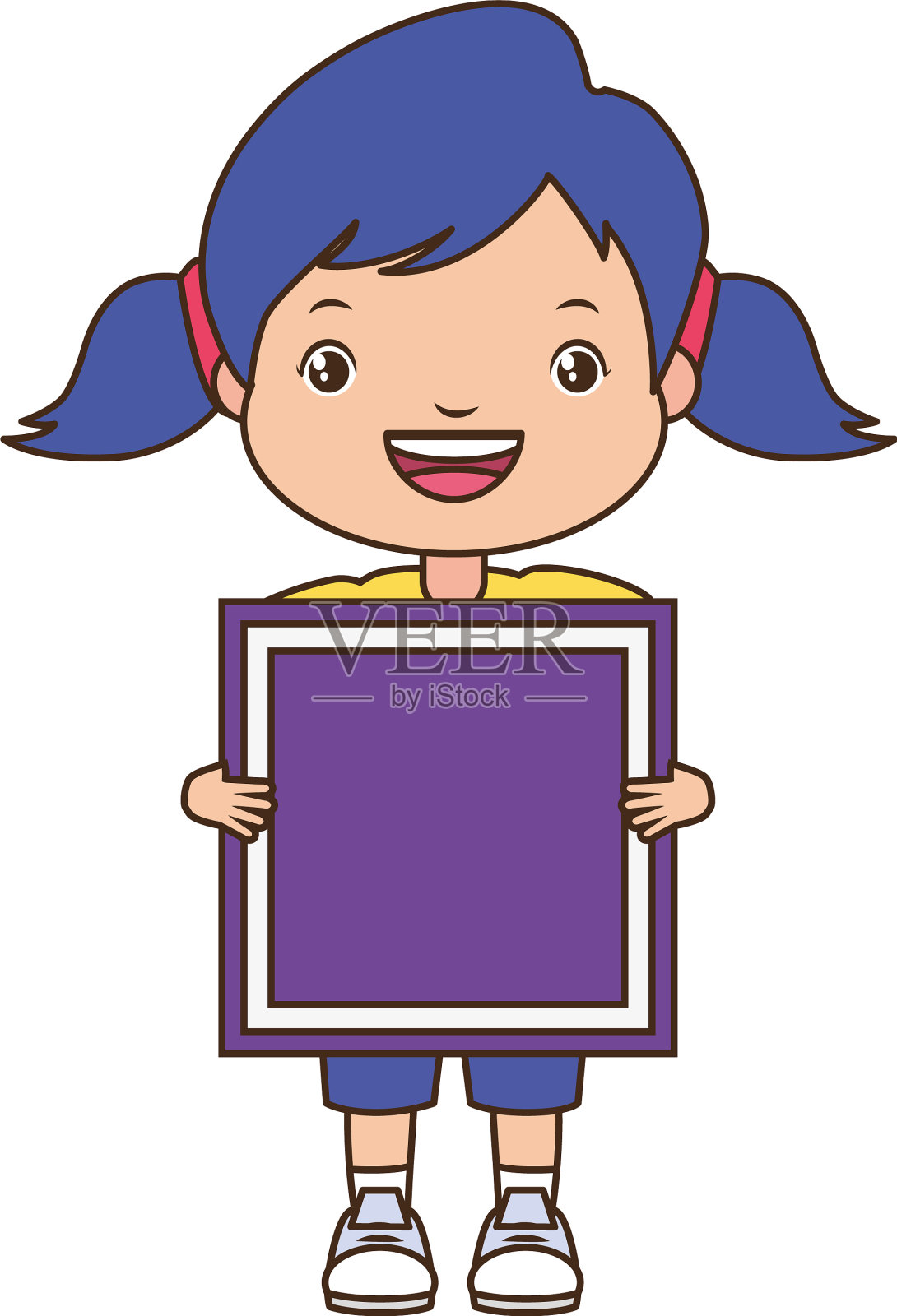 快乐的孩子们带设计元素图片