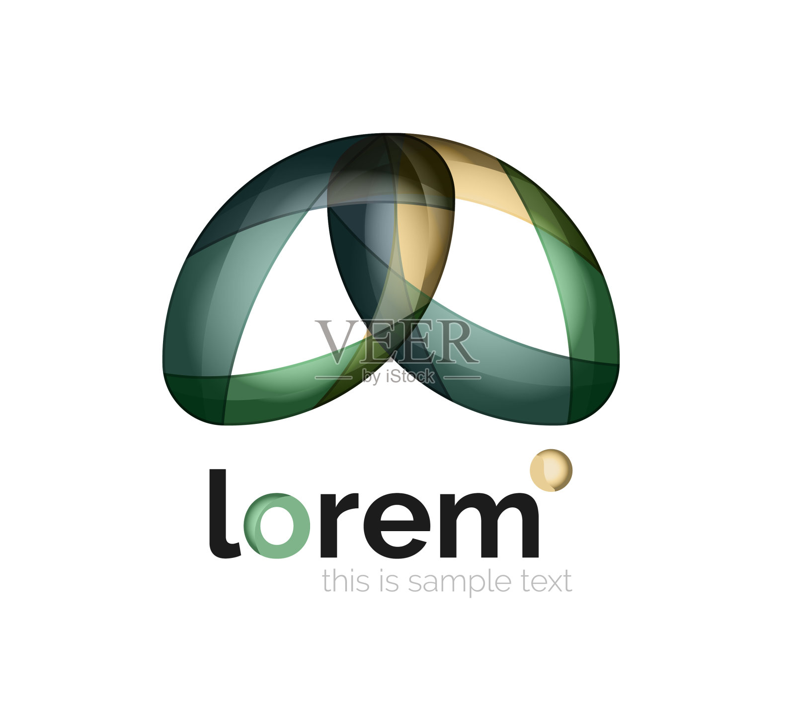 抽象几何商业图标设计元素图片