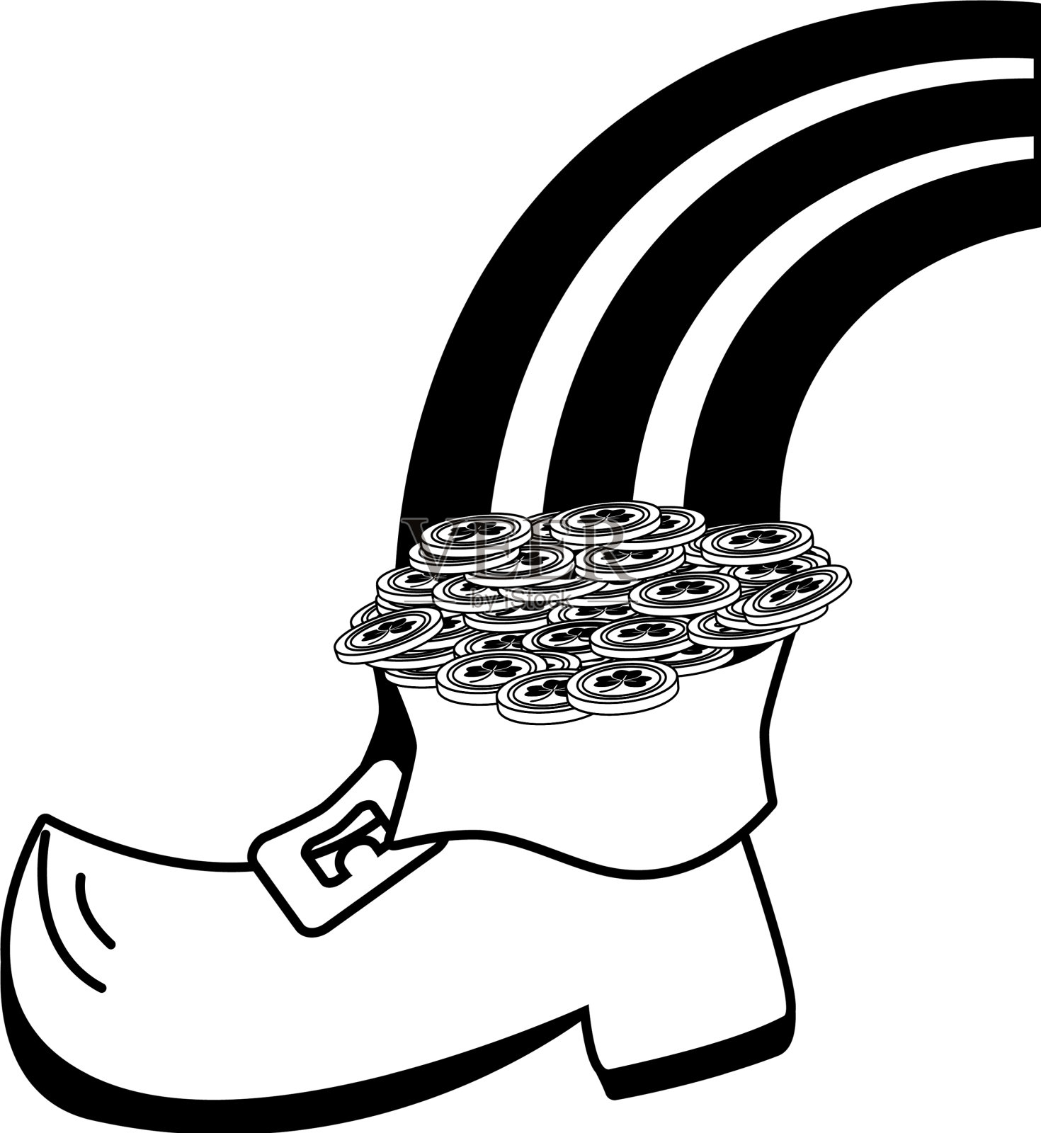 圣帕特里克节快乐设计元素图片