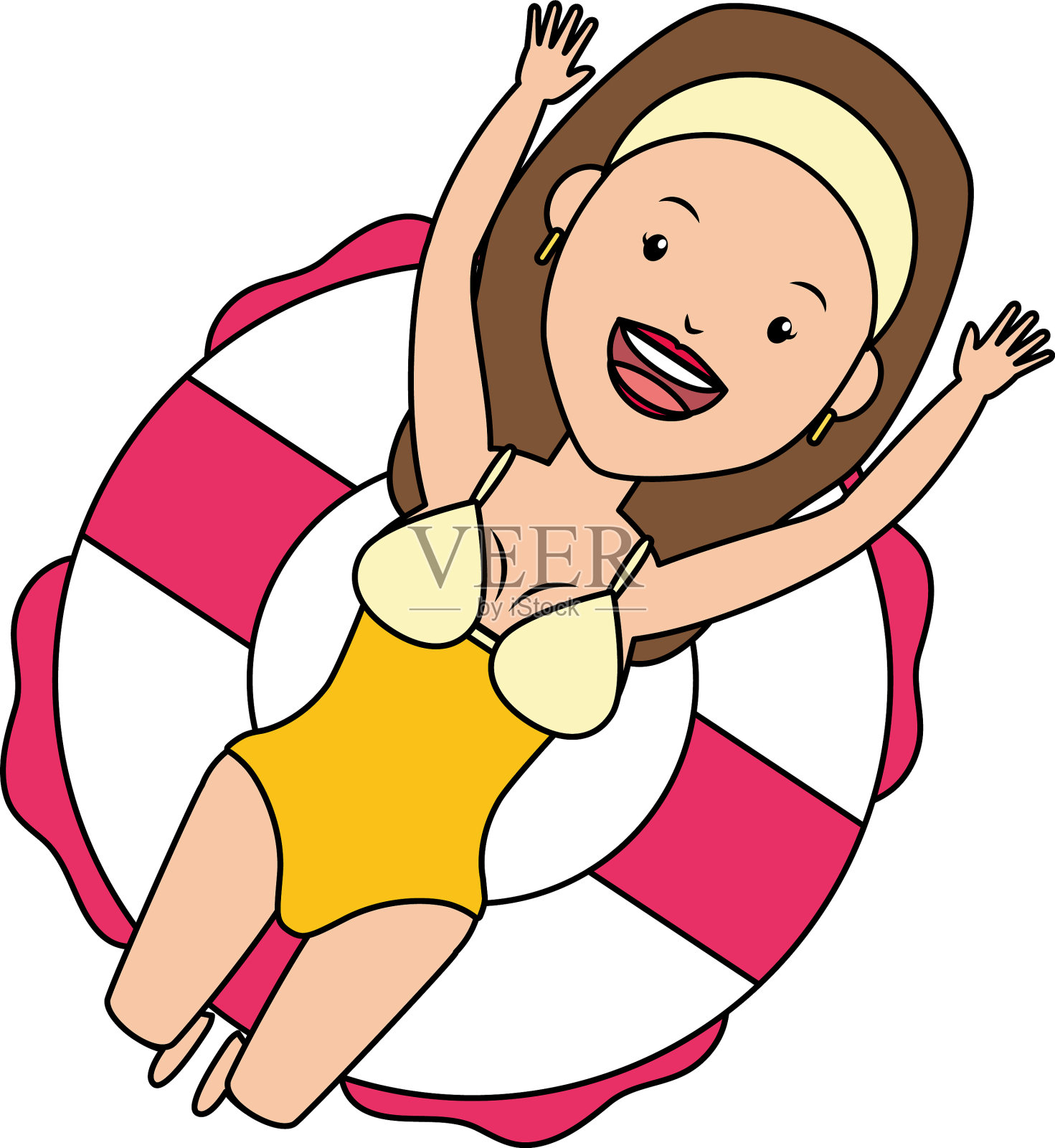 夏天的节日设计元素图片