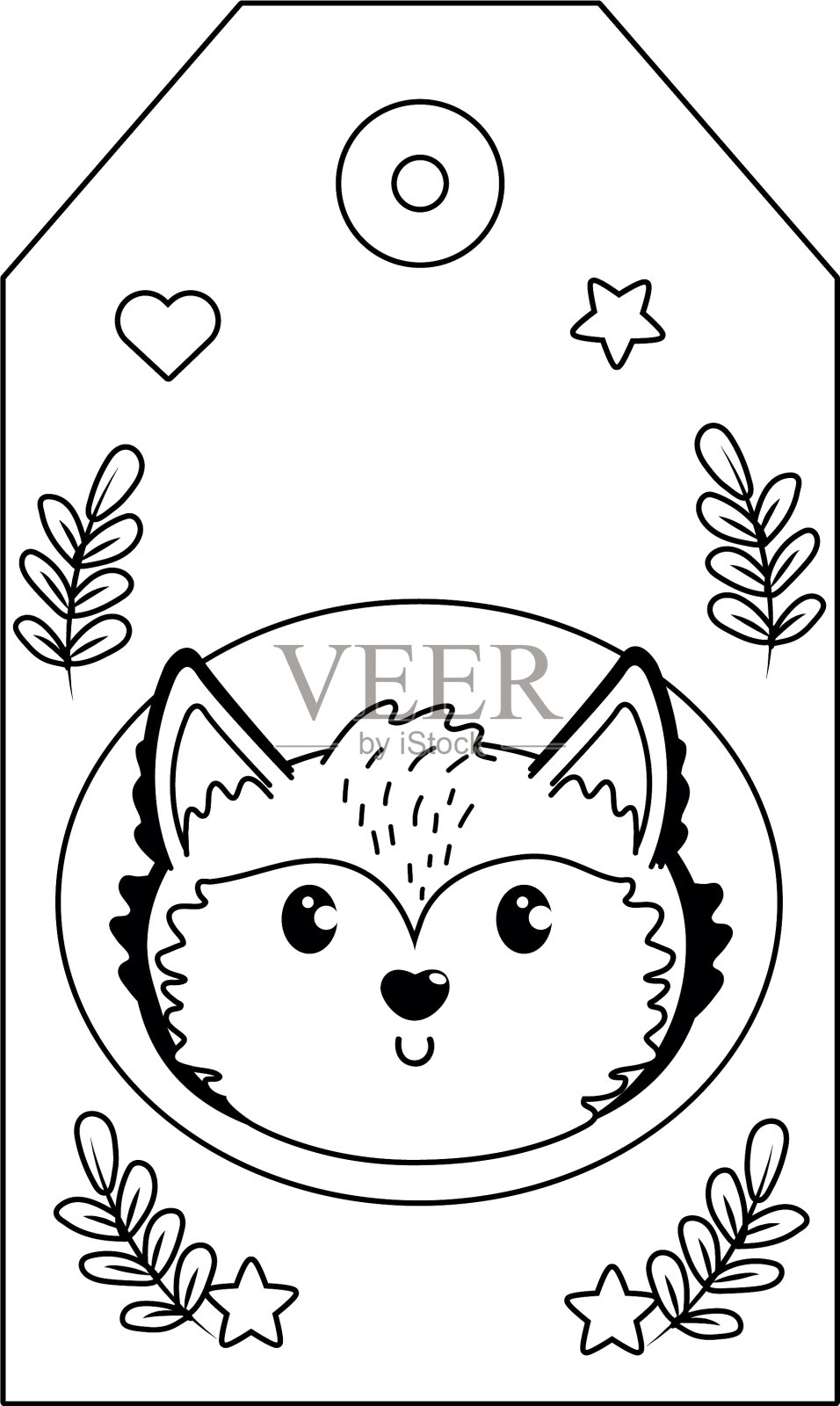 福克斯的卡通设计设计元素图片