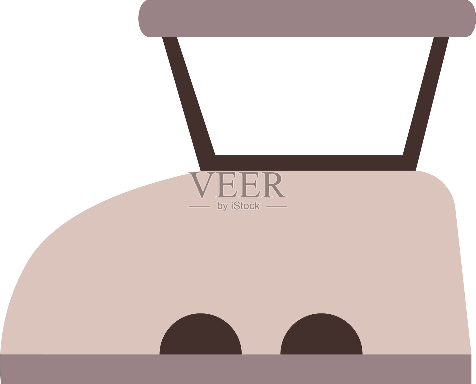 铁几何孤立在背景上设计元素图片