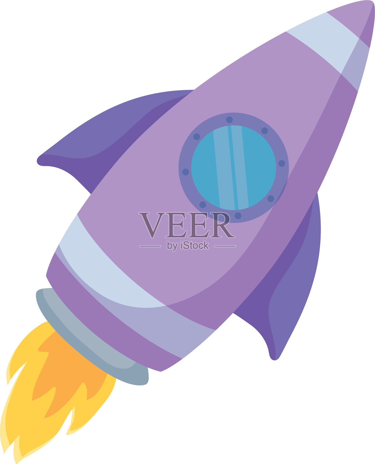 火箭空间设计设计元素图片