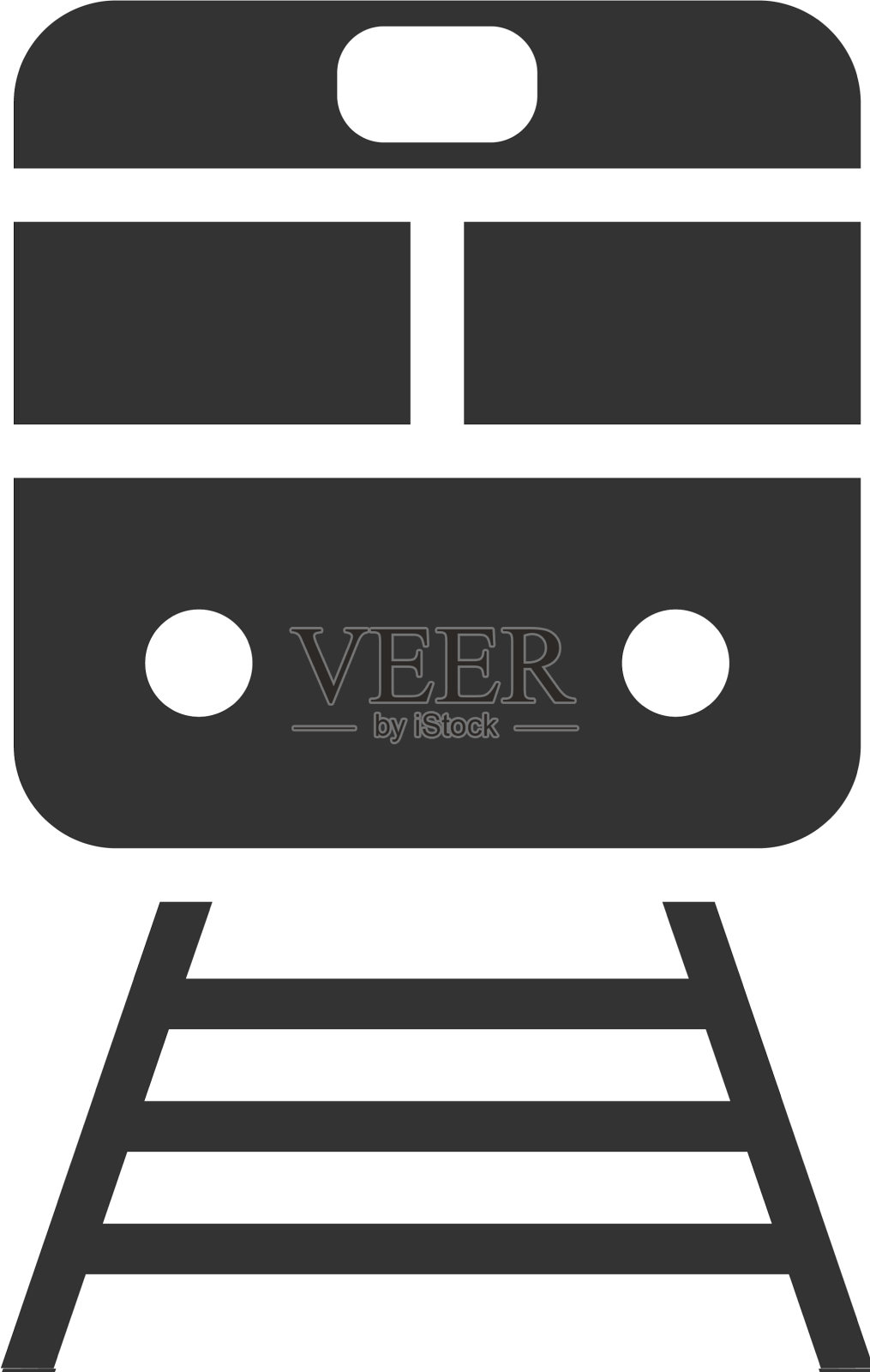 火车图标平图标素材