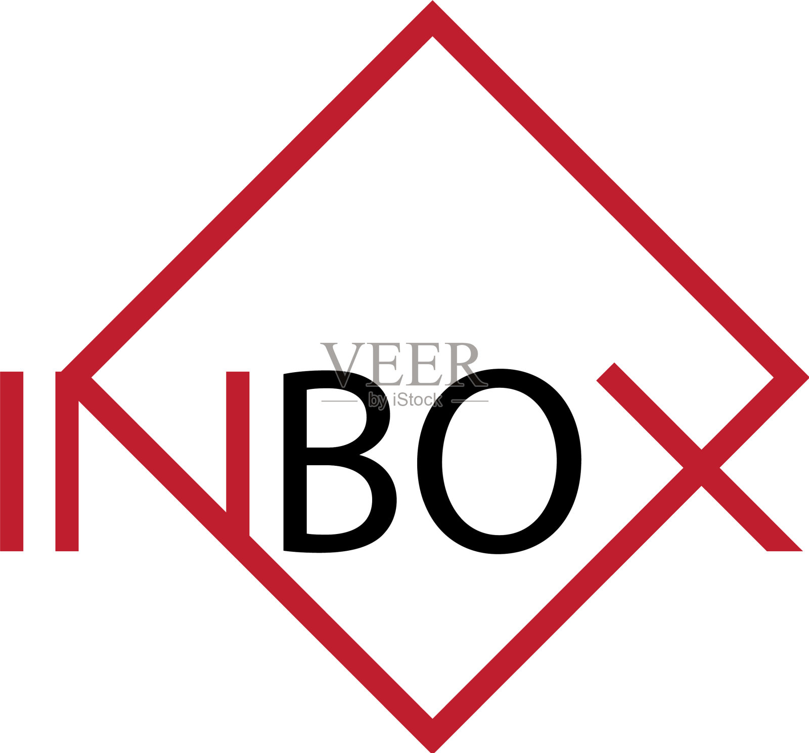 收件箱设计标志概念-收件箱标志模板设计模板素材