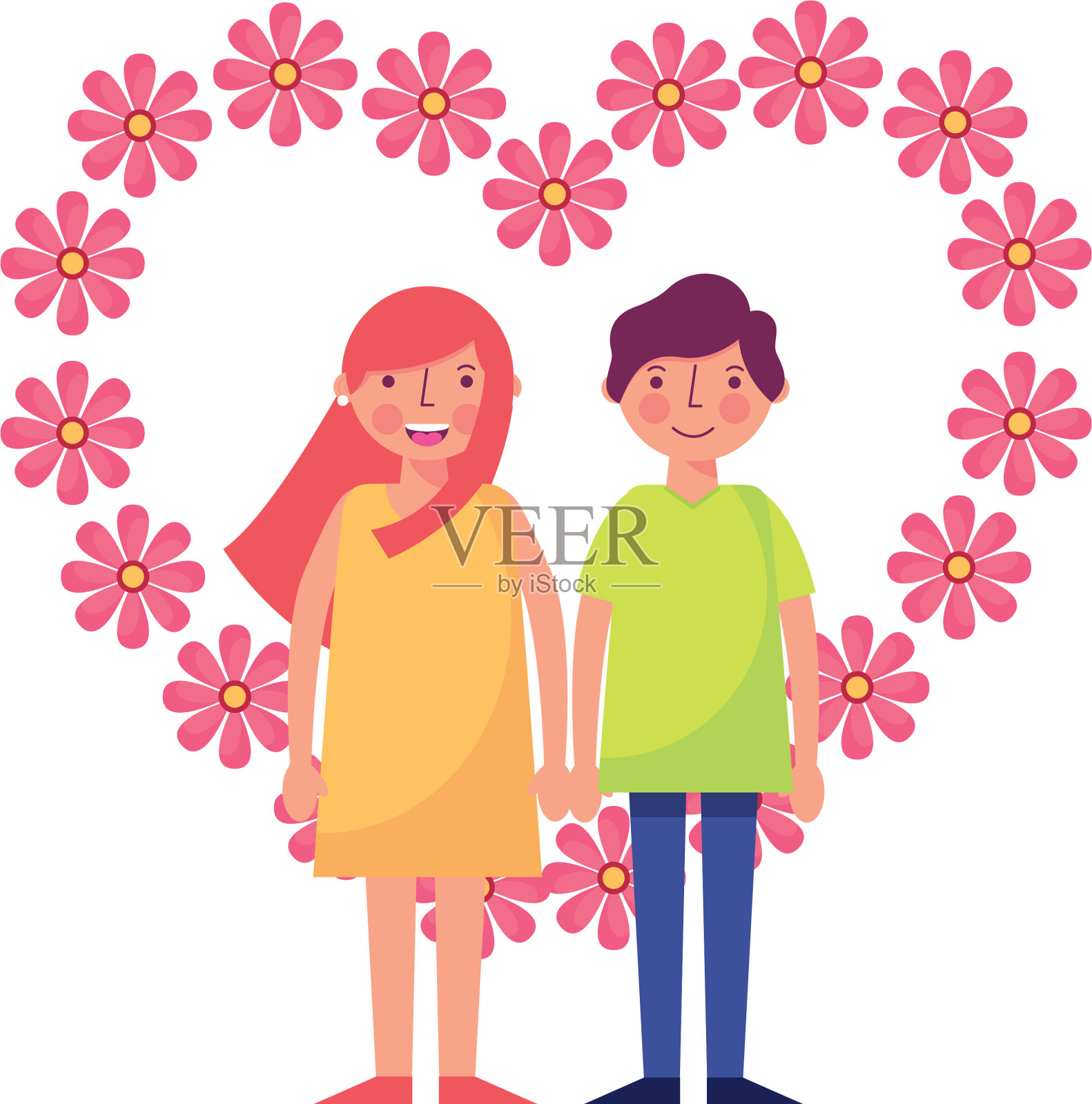 情人节快乐设计元素图片