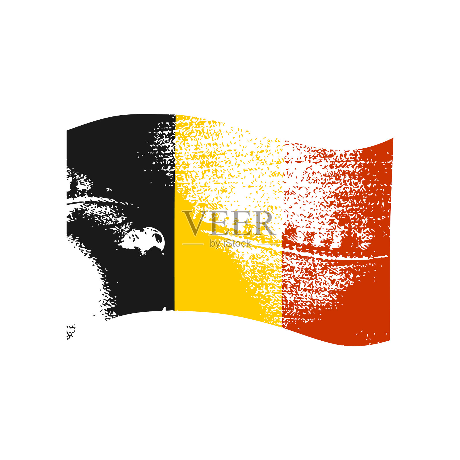 比利时国旗设计设计元素图片