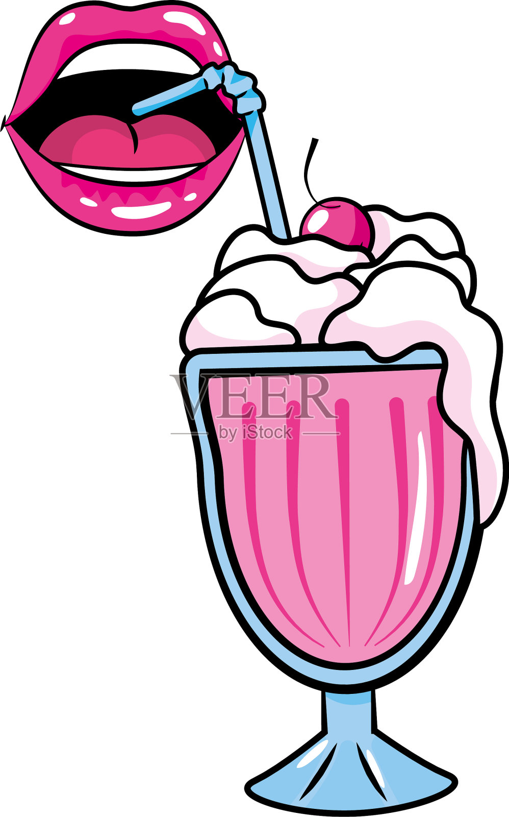 波普艺术漫画设计元素图片