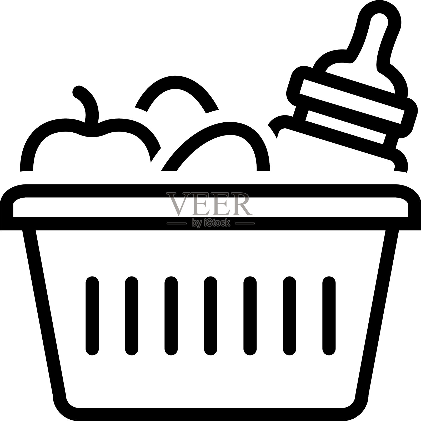 阻碍插画图片素材