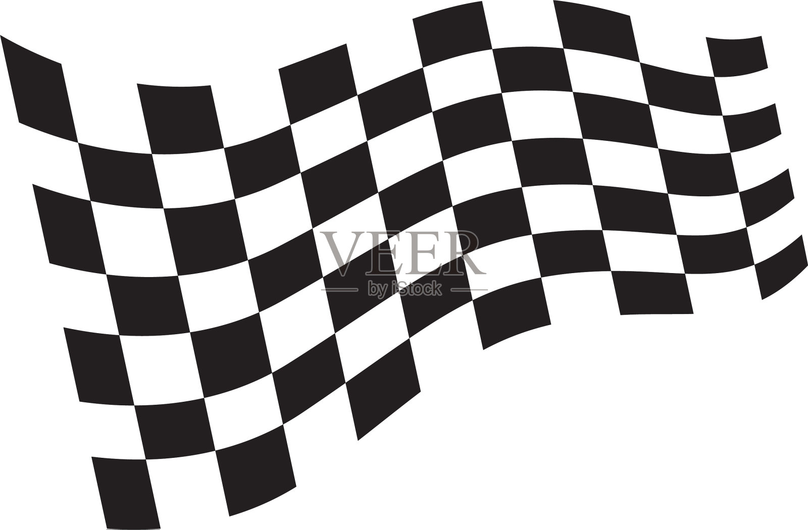 赛车旗图标设计简单标志设计元素图片