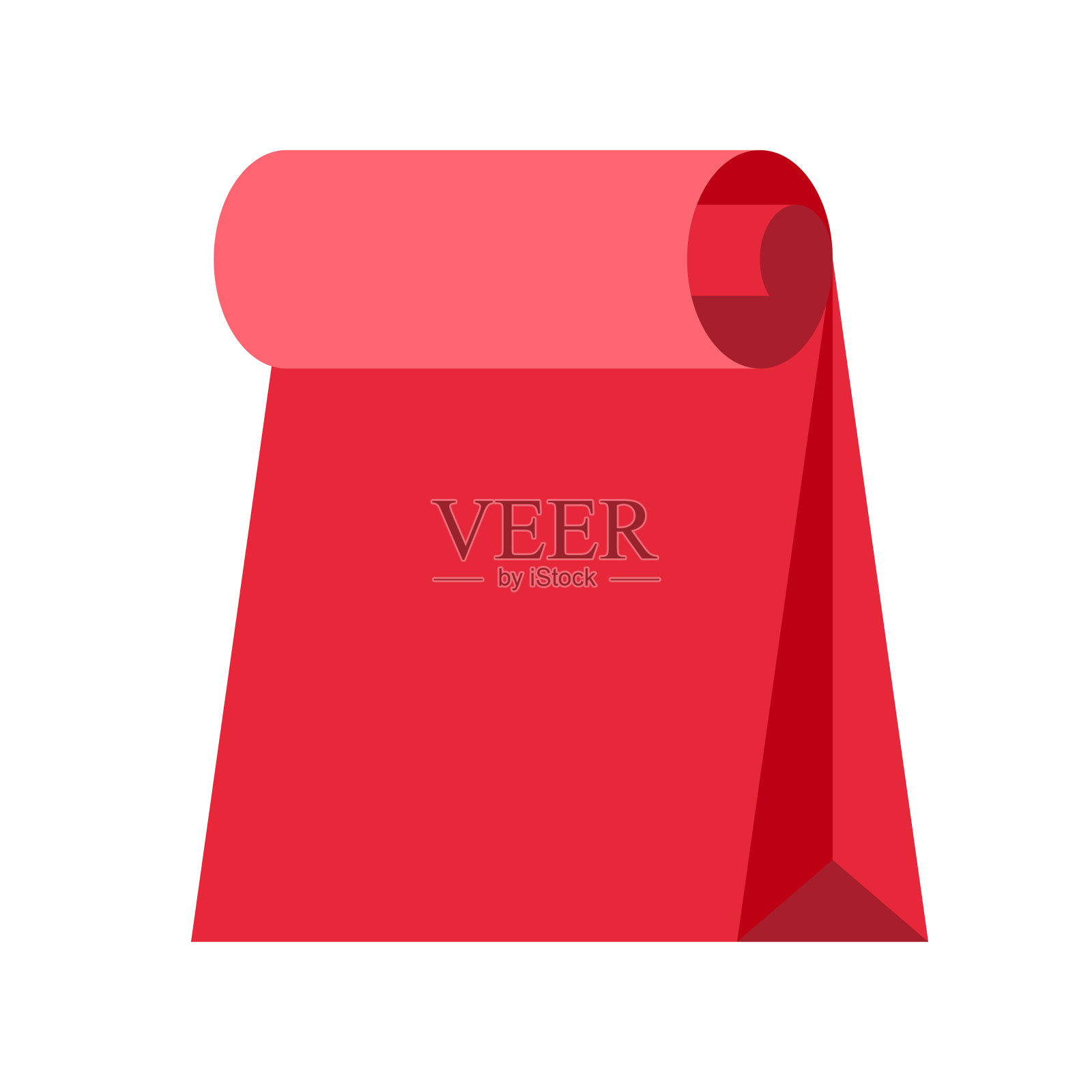 纸袋扁平风格的图标图标素材