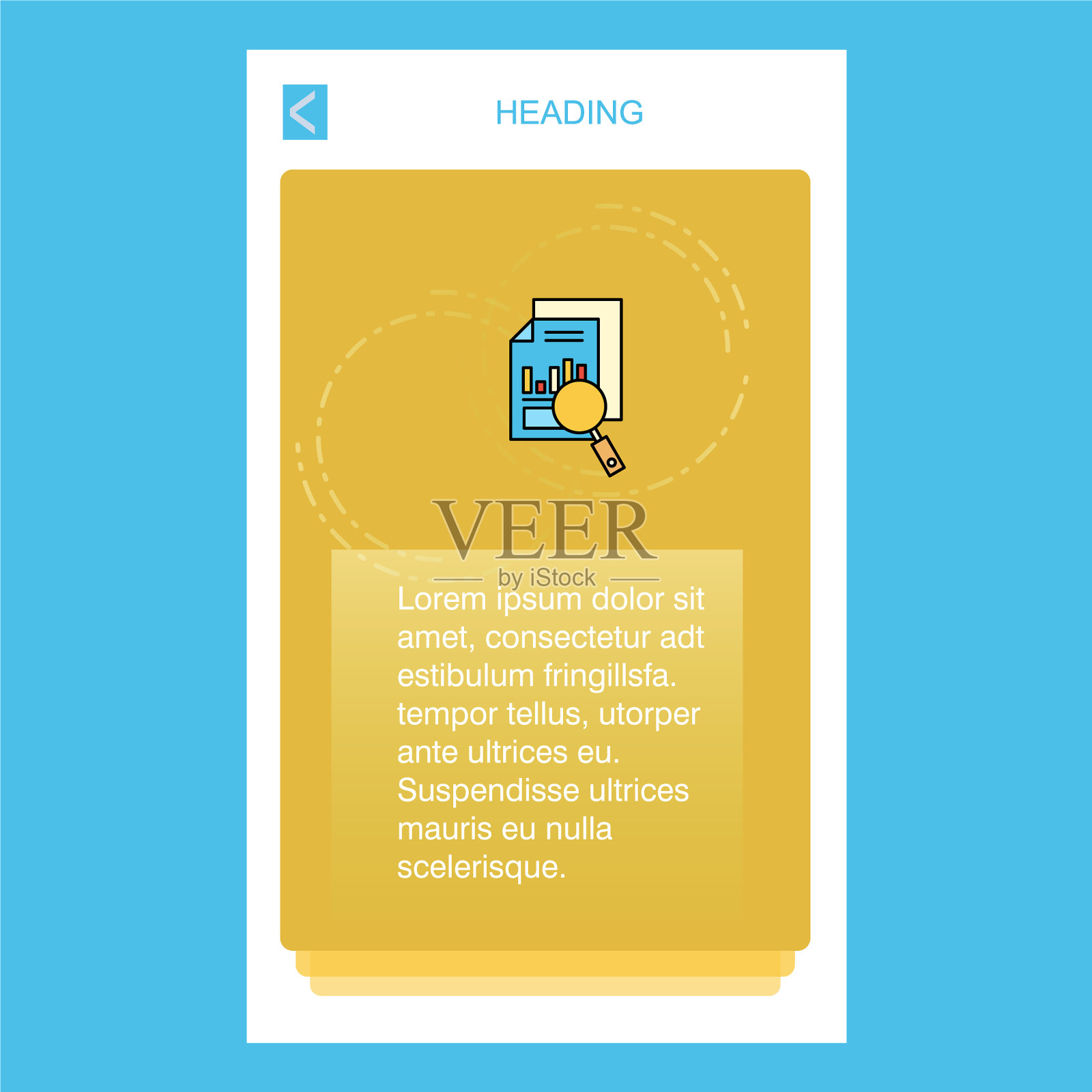 搜索文件移动垂直横幅设计设计模板素材