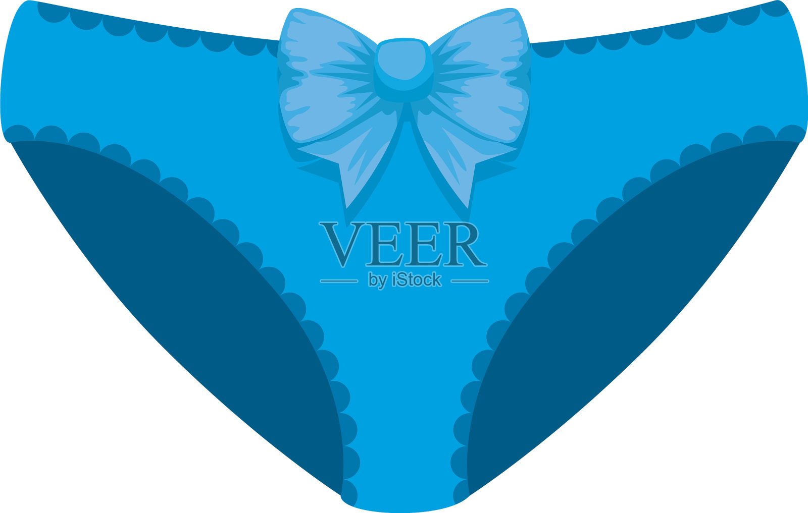 小衣服裤子孤立图标设计元素图片