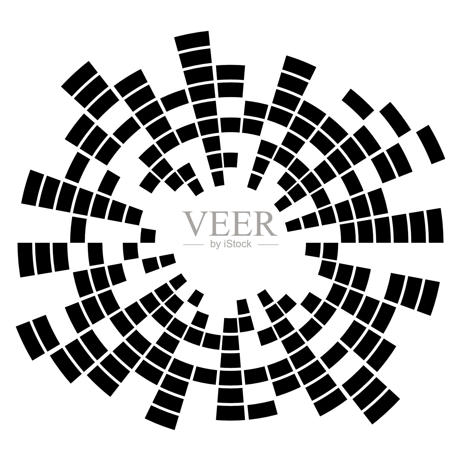 孤立背景下的抽象音乐均衡器图标素材