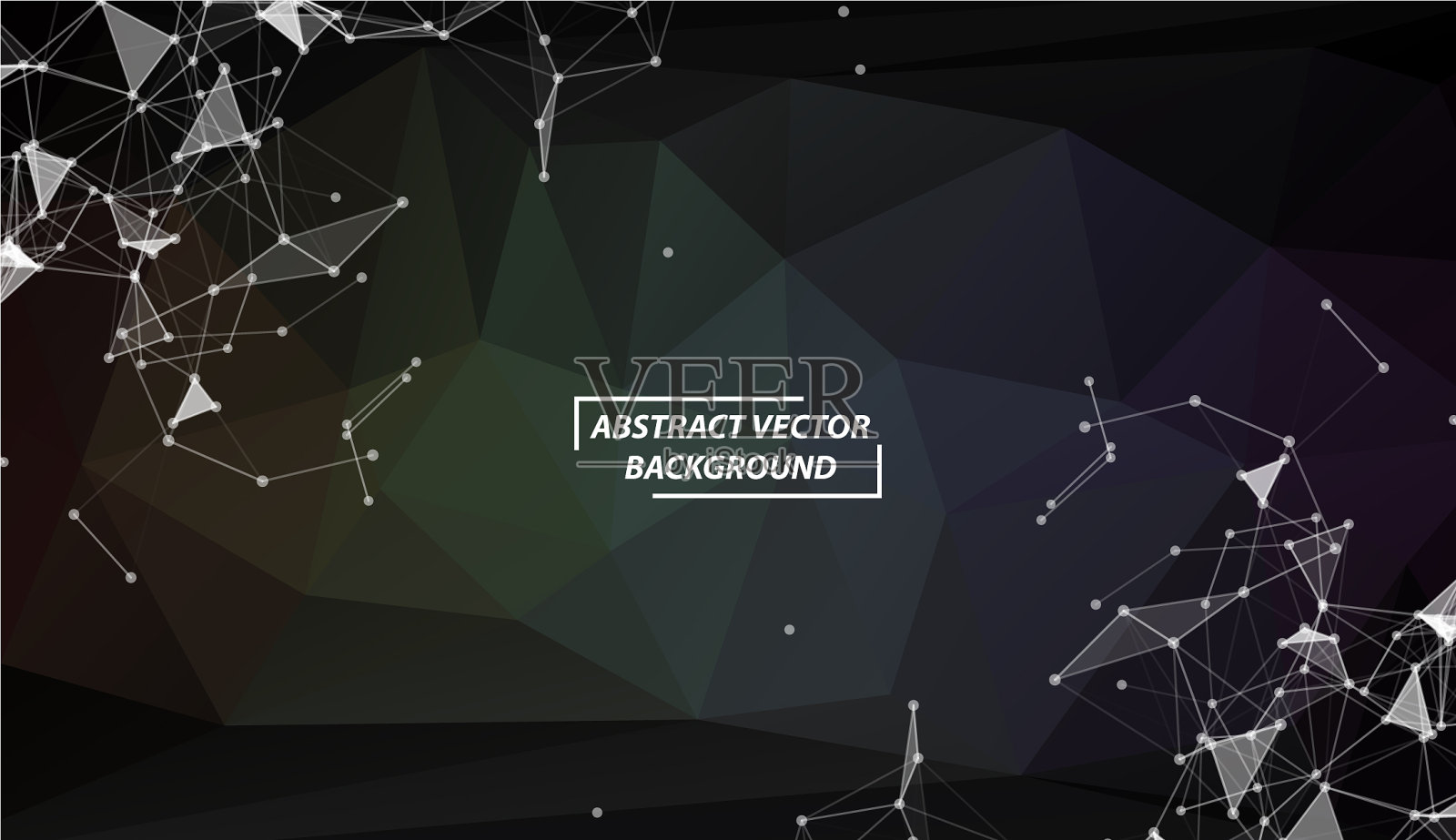 抽象几何紫色多边形背景插画图片素材