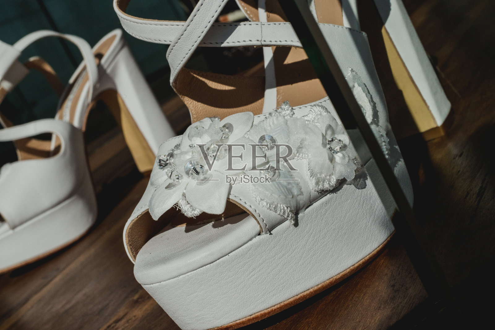 优雅，休闲和正式的鞋照片摄影图片