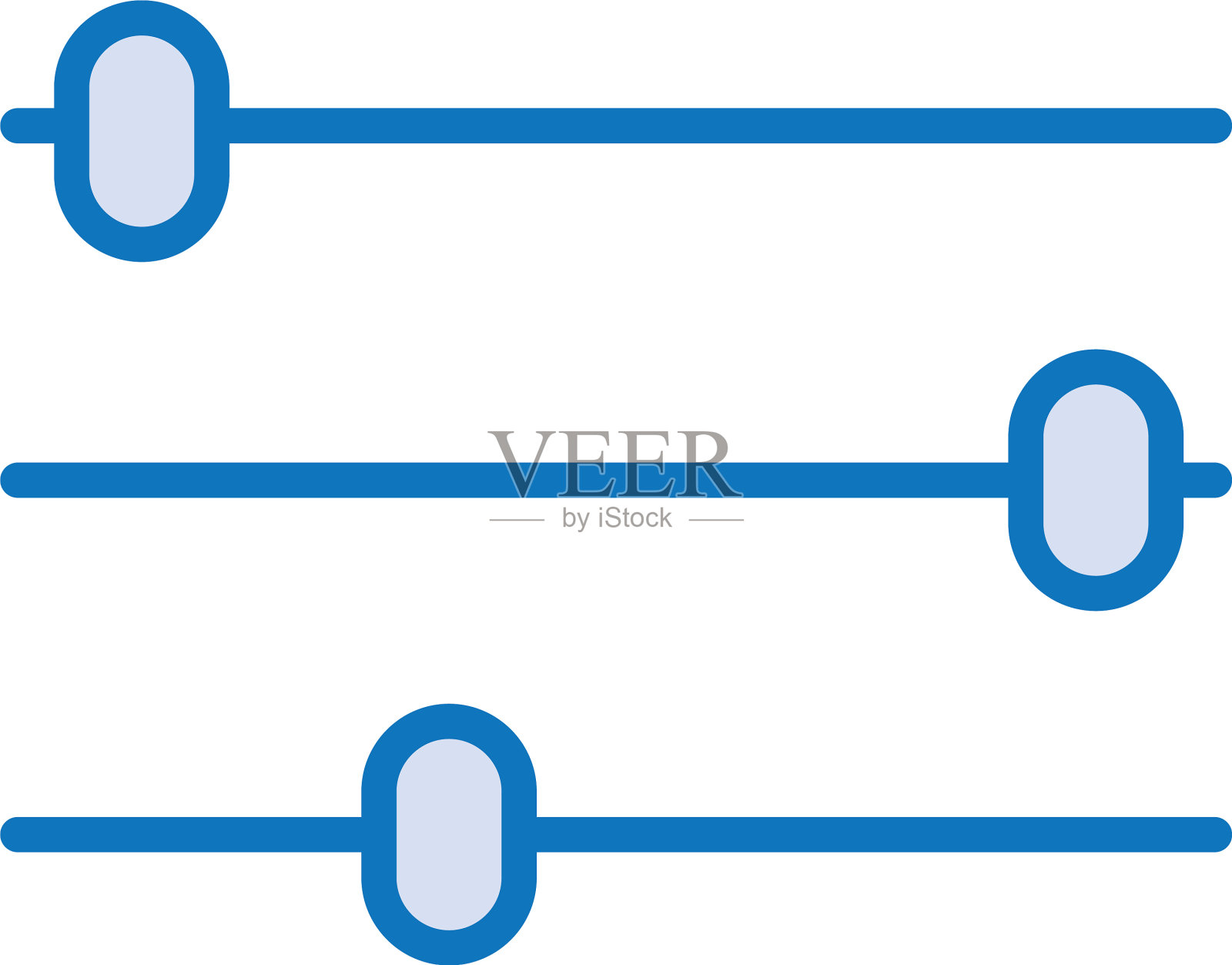 控制面板音频隔离图标插画图片素材