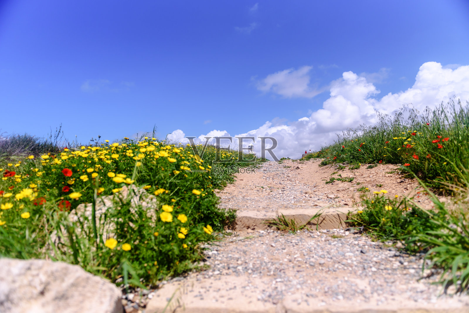 天然石楼梯景观。古老的石阶在古老的地方。照片摄影图片