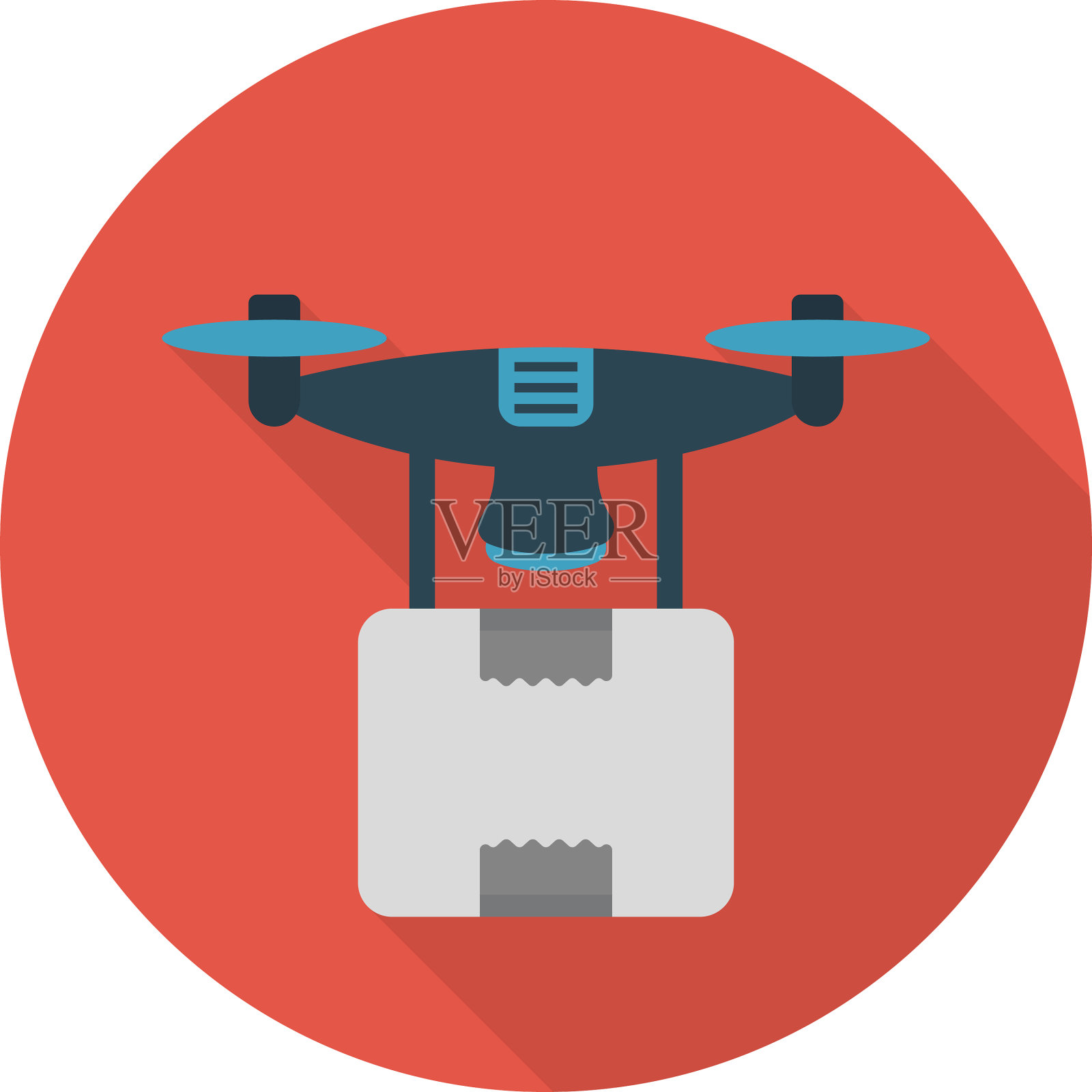 包裹插画图片素材