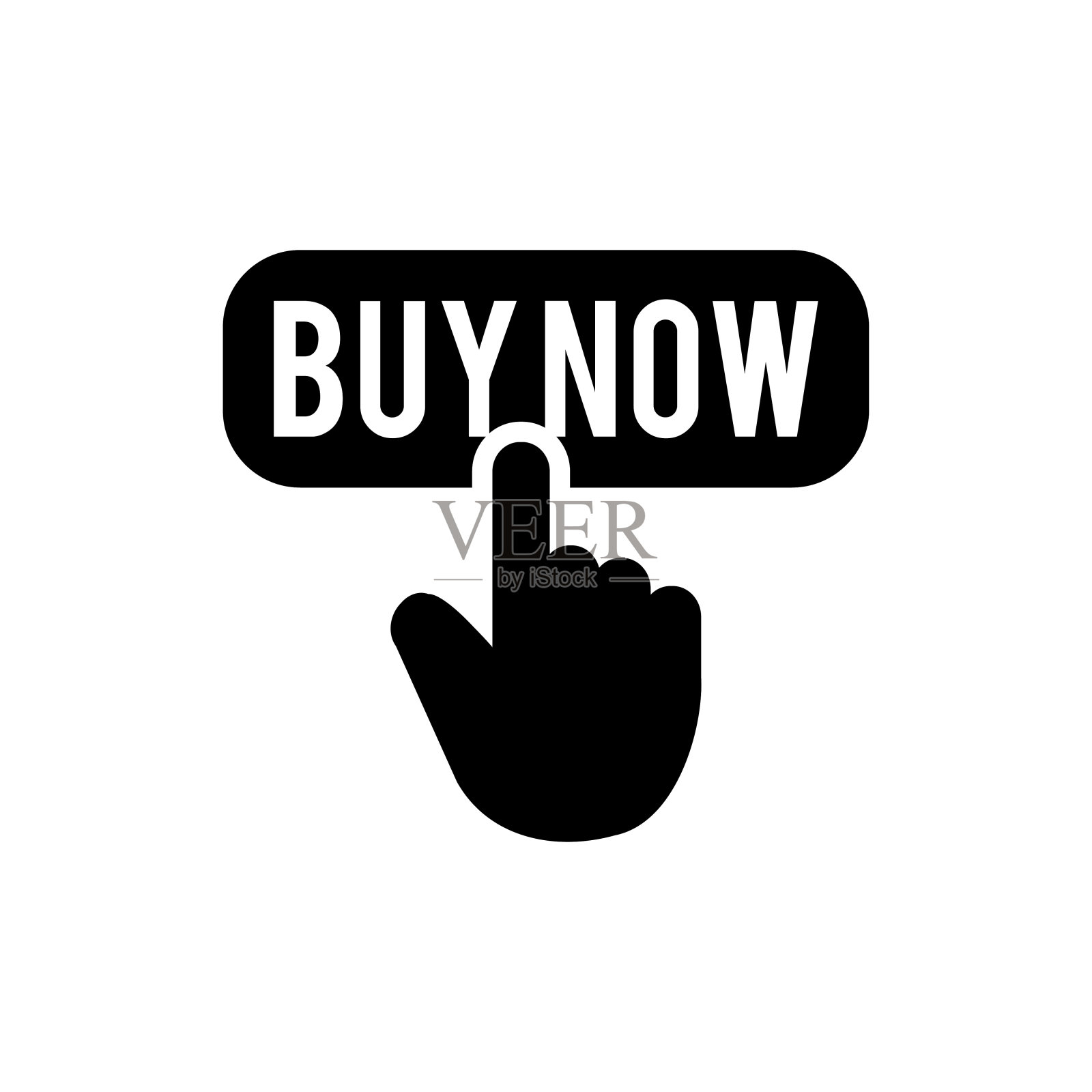 现在购买图标平面矢量模板设计流行图标素材