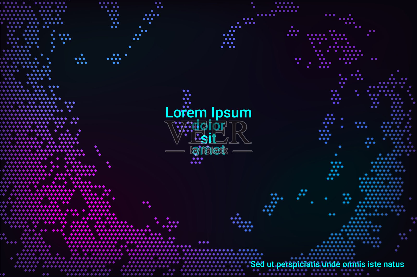 半色调氖纹理插画图片素材